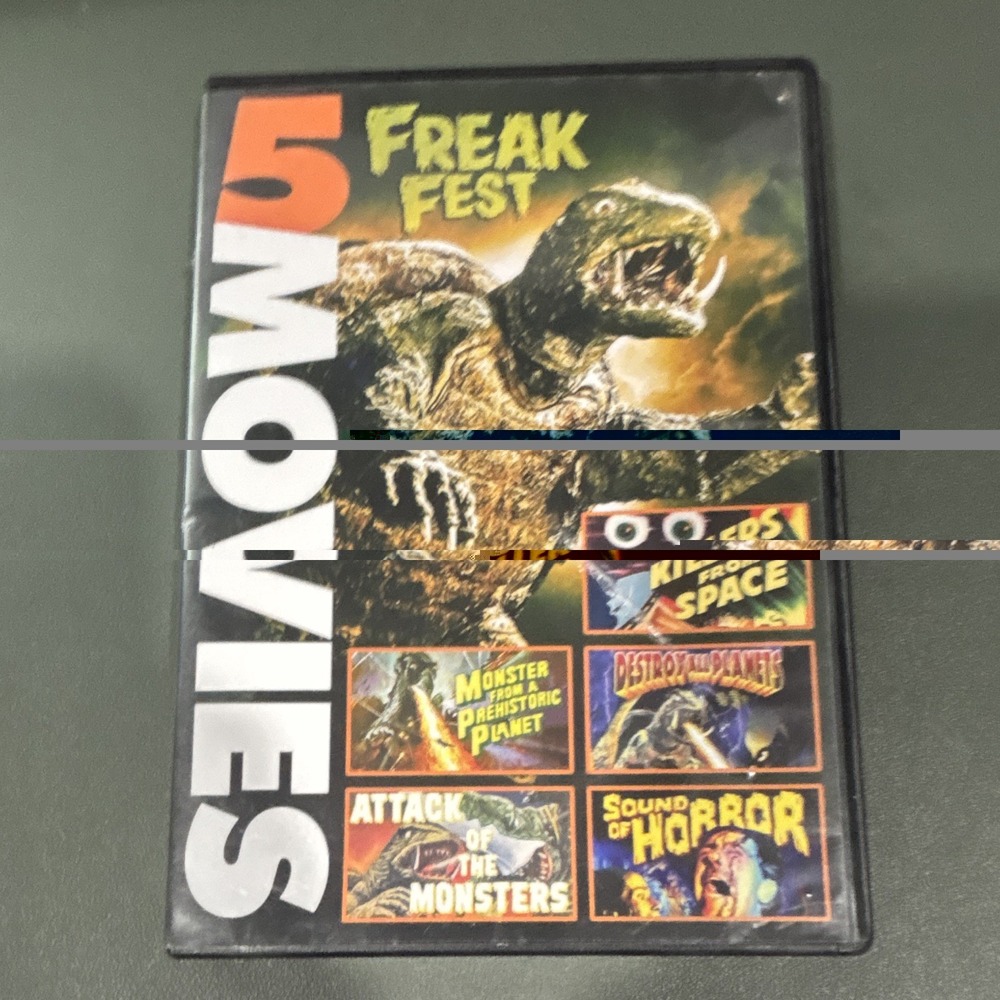 Freak Fest-5 Movie Collection DVD Set in Tall DVD Case
